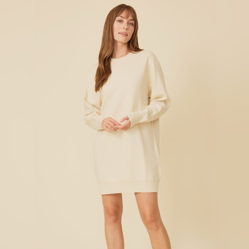 NWT One Grey Day Lenox Dress – Bone